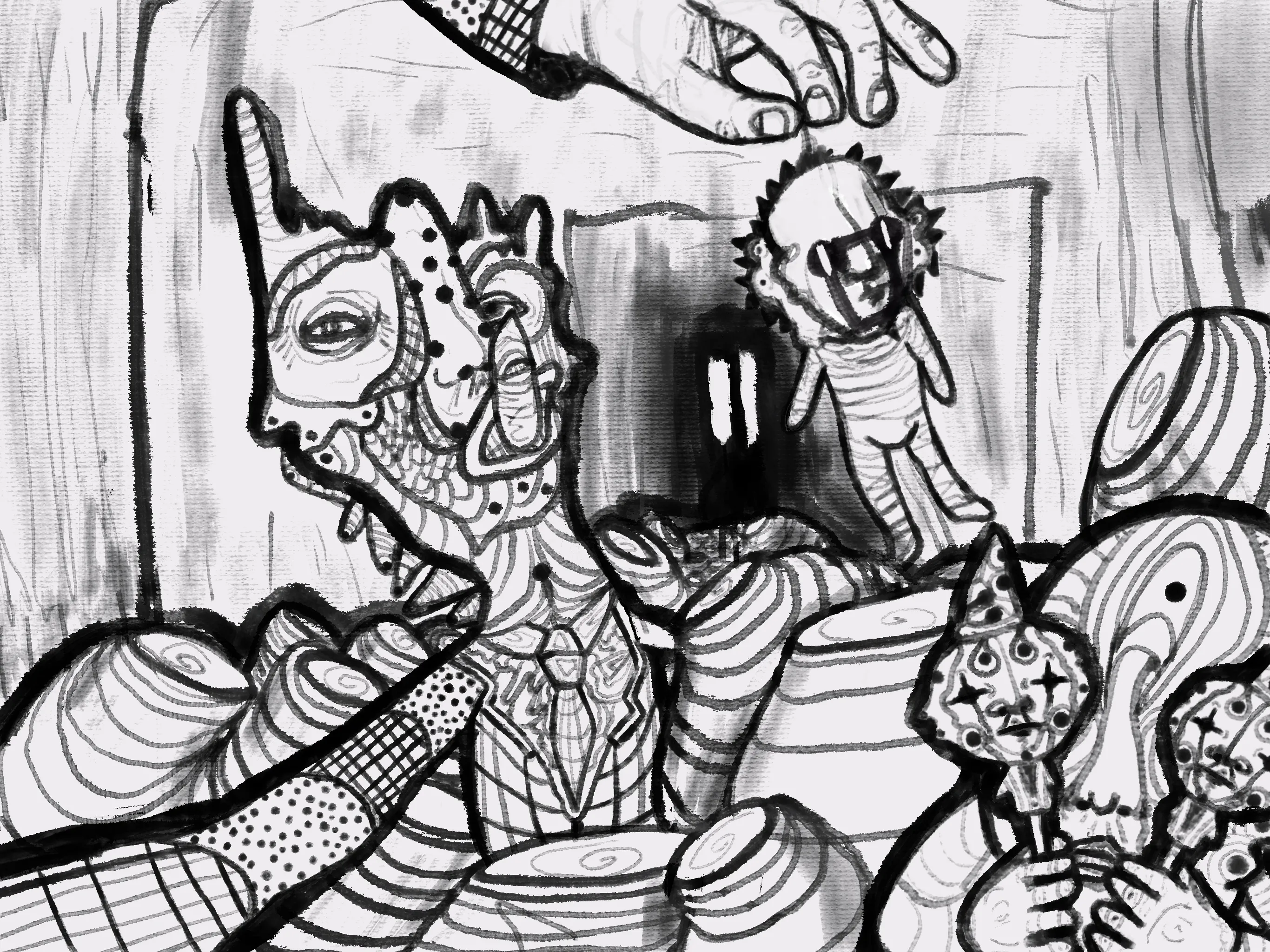 Drawing Same Worms