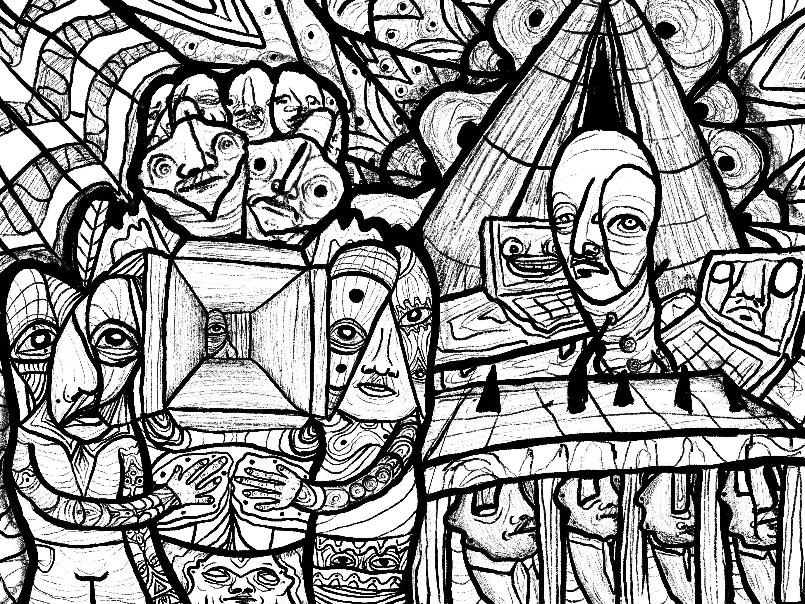 Drawing Two Lives